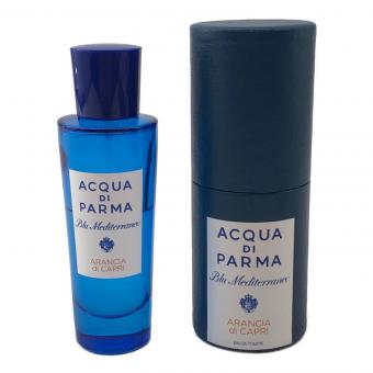ACQUA オードトワレ ブルー メディテラネオ アランチャ 30ml 残量50%-80%