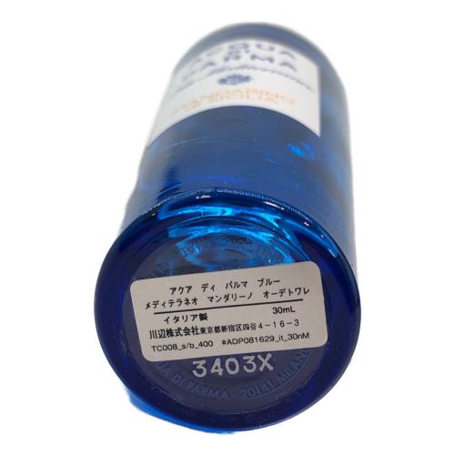 AQUA (アクア) オードトワレ メディテラネオ マンダリーノ 30ml 残量50%-80%