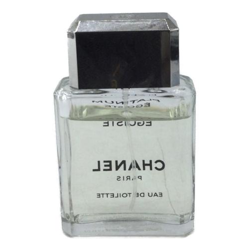 CHANEL (シャネル) オードトワレ 50ml 残量80%-99% エゴイスト プラチナム