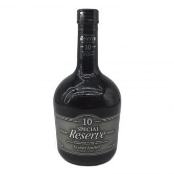サントリー リザーブ ジャパニーズウィスキー 10年 750ml