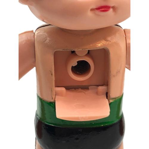 鉄腕アトム ミニ合金 アトムバッヂ付 レトロホビー