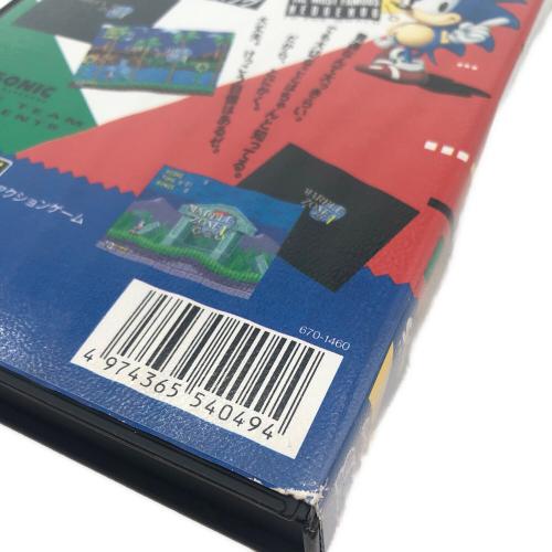 セガ ソニック・ザ・ヘッジホッグ メガドライブ用ムソフト