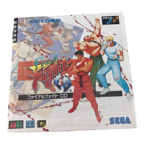 SEGA セガ Final FightCD ファイナルファイトCD メガドライブ用ソフト/メガ・CD用