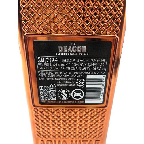 ディーコン スコッチウィスキー 700ml