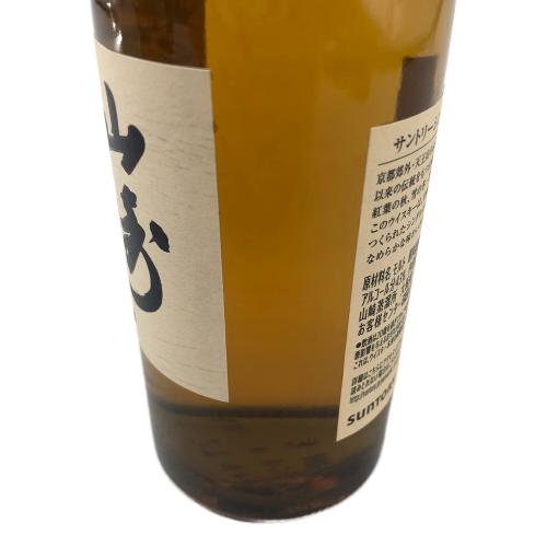 サントリー 山崎 ジャパニーズウィスキー ノンエイジ 180ml
