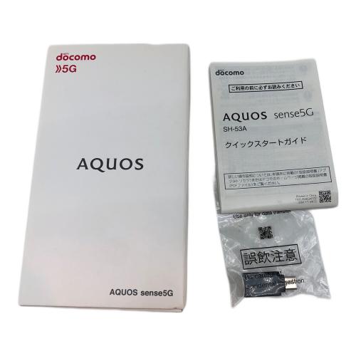 SHARP (シャープ) AQUOS sense5G SH-53A