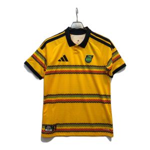 adidas (アディダス) サッカーウェア(トップス) KD0959 ジャマイカ代表×ボブマーリー メンズ SIZE L イエロー×ブラック