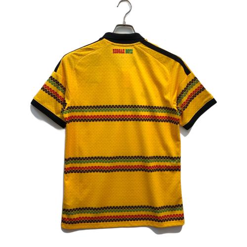 adidas (アディダス) サッカーウェア(トップス) KD0959 ジャマイカ代表×ボブマーリー メンズ SIZE L イエロー×ブラック