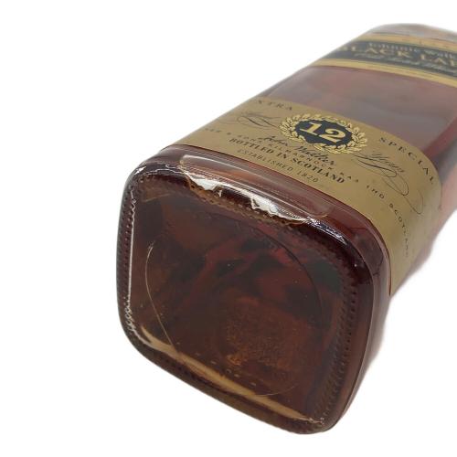 ジョニーウォーカー (Johnnie Walker) ブラックラベル スコッチウィスキー 12年 ＊目減り有 700ml