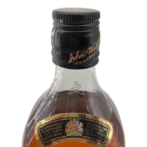 ジョニーウォーカー (Johnnie Walker) ブラックラベル スコッチウィスキー 12年 ＊目減り有 700ml