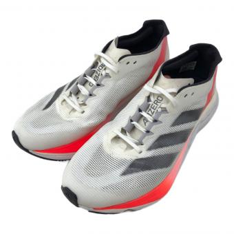 adidas (アディダス) ランニングシューズ IF9210 アディゼロ ボストン 12 メンズ SIZE 25.5cm ホワイト