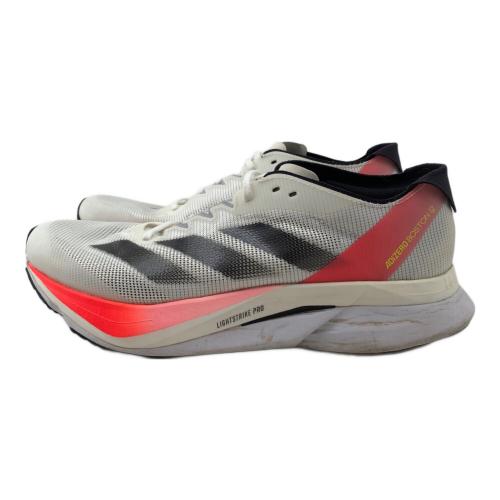 adidas (アディダス) ランニングシューズ IF9210 アディゼロ ボストン 12 メンズ SIZE 25.5cm ホワイト