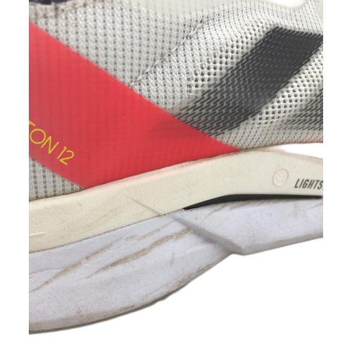 adidas (アディダス) ランニングシューズ IF9210 アディゼロ ボストン 12 メンズ SIZE 25.5cm ホワイト