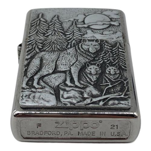 ZIPPO (ジッポ) オイルライター オオカミ