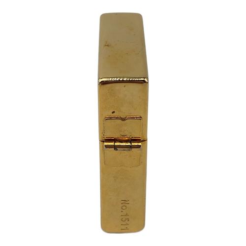 ZIPPO (ジッポ) オイルライター 1935レプリカ ブルーマーブル ゴールドタンク シリアルナンバー入り  1511