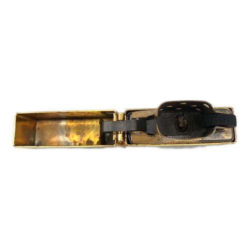ZIPPO (ジッポ) オイルライター 1935レプリカ ブルーマーブル ゴールドタンク シリアルナンバー入り  1511