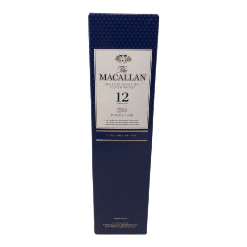 マッカラン (MACALLAN) ダブルカスク スコッチウィスキー 12年 700ml