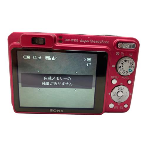 SONY (ソニー) コンパクトデジタルカメラ DSC-W170 キズ・破損有