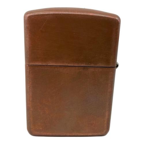 ZIPPO (ジッポ) オイルライター 2024年製 USA製 ARMOR SOLID COPPER コレクティブモデル 箱付