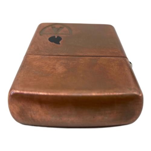 ZIPPO (ジッポ) オイルライター 2024年製 USA製 ARMOR SOLID COPPER コレクティブモデル 箱付