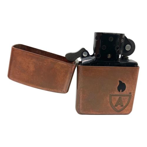 ZIPPO (ジッポ) オイルライター 2024年製 USA製 ARMOR SOLID COPPER コレクティブモデル 箱付
