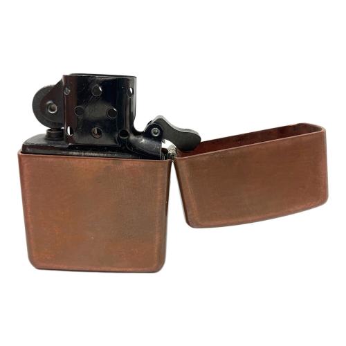ZIPPO (ジッポ) オイルライター 2024年製 USA製 ARMOR SOLID COPPER コレクティブモデル 箱付