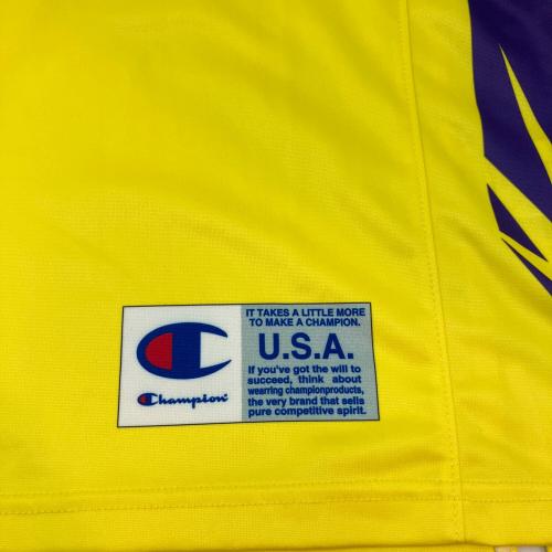 Champion (チャンピオン) バスケットボールユニフォーム SUN ROCKERS 36番 メンズ SIZE XL イエロー