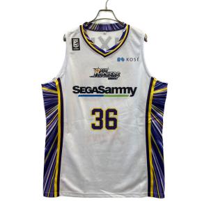 KOSE (コーセ) バスケットボールユニフォーム SUN ROCKERS 36番 メンズ SIZE XL ホワイト