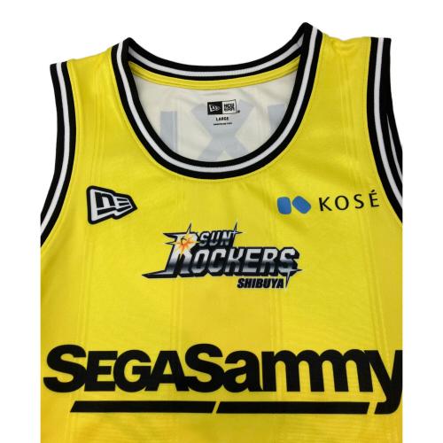 NEW BALANCE (ニューバランス) バスケットボールユニフォーム SUN ROCKERS 8番 メンズ SIZE L イエロー