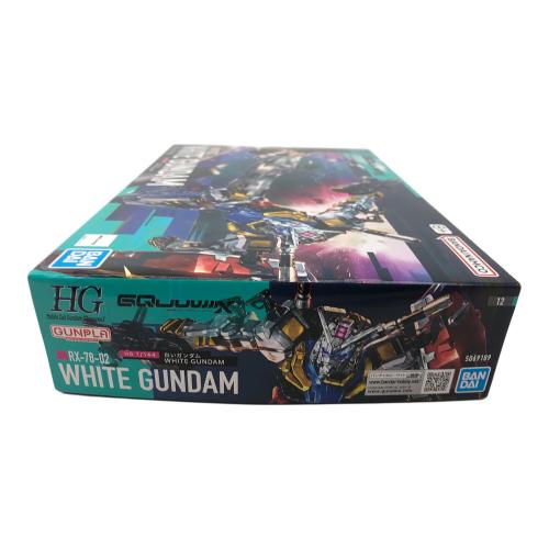 HG 1／144 『機動戦士Gundam GQuuuuuuX』 白いガンダム プラモデル