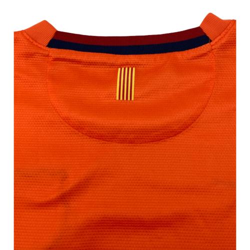 NIKE (ナイキ) サッカーユニフォーム 478326-815 FCバルセロナ 12/13 ユニフォーム アウェイ メンズ SIZE L オレンジ×イエロー