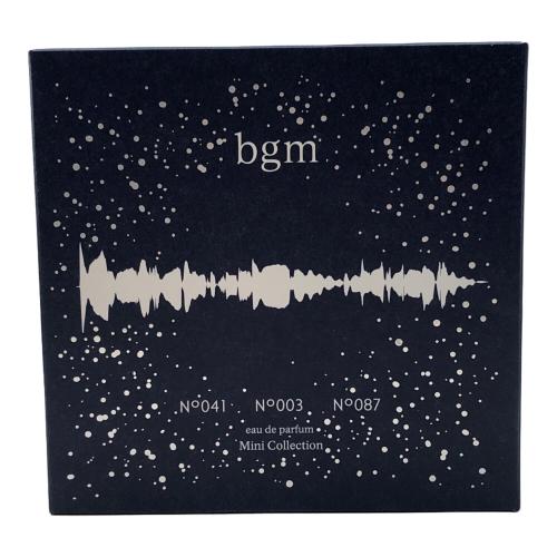 bgm (ビージーエム) オードパルファム 8ml×3 残量80%-99% ミニコレクション
