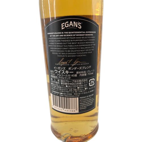 イーガンズ ボンダーズブレンド アイリッシュウィスキー 700ml
