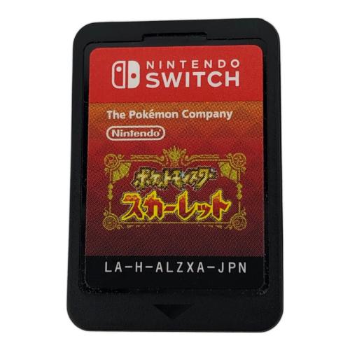 任天堂 (ニンテンドウ) ポケットモンスター スカーレット Nintendo Switch用ソフト CERO A (全年齢対象)
