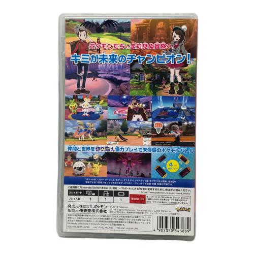 任天堂 (ニンテンドウ) ポケットモンスター ソード Nintendo Switch用ソフト CERO A (全年齢対象)