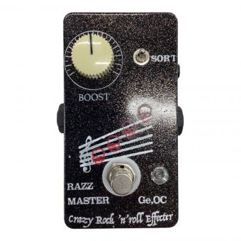 Crazy Rock 'n' roll Effecter(クレイジー・ロックンロール・エフェクター) ブースター MULLARD OC45仕様 S/N:020 箱付 RAZZ MASTER