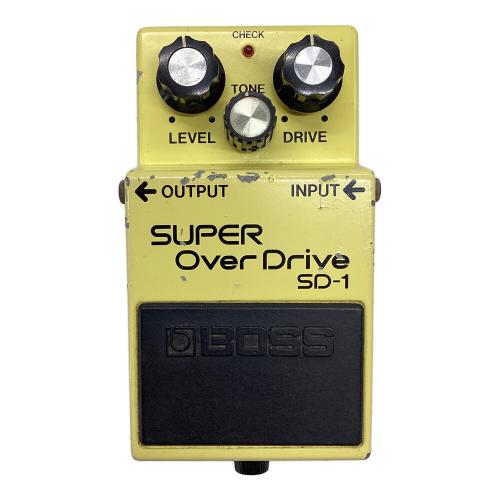 BOSS (ボス) オーバードライブ SD-1 箱付 ※ACA仕様 1983年製 S/N:264600 SUPER OverDrive