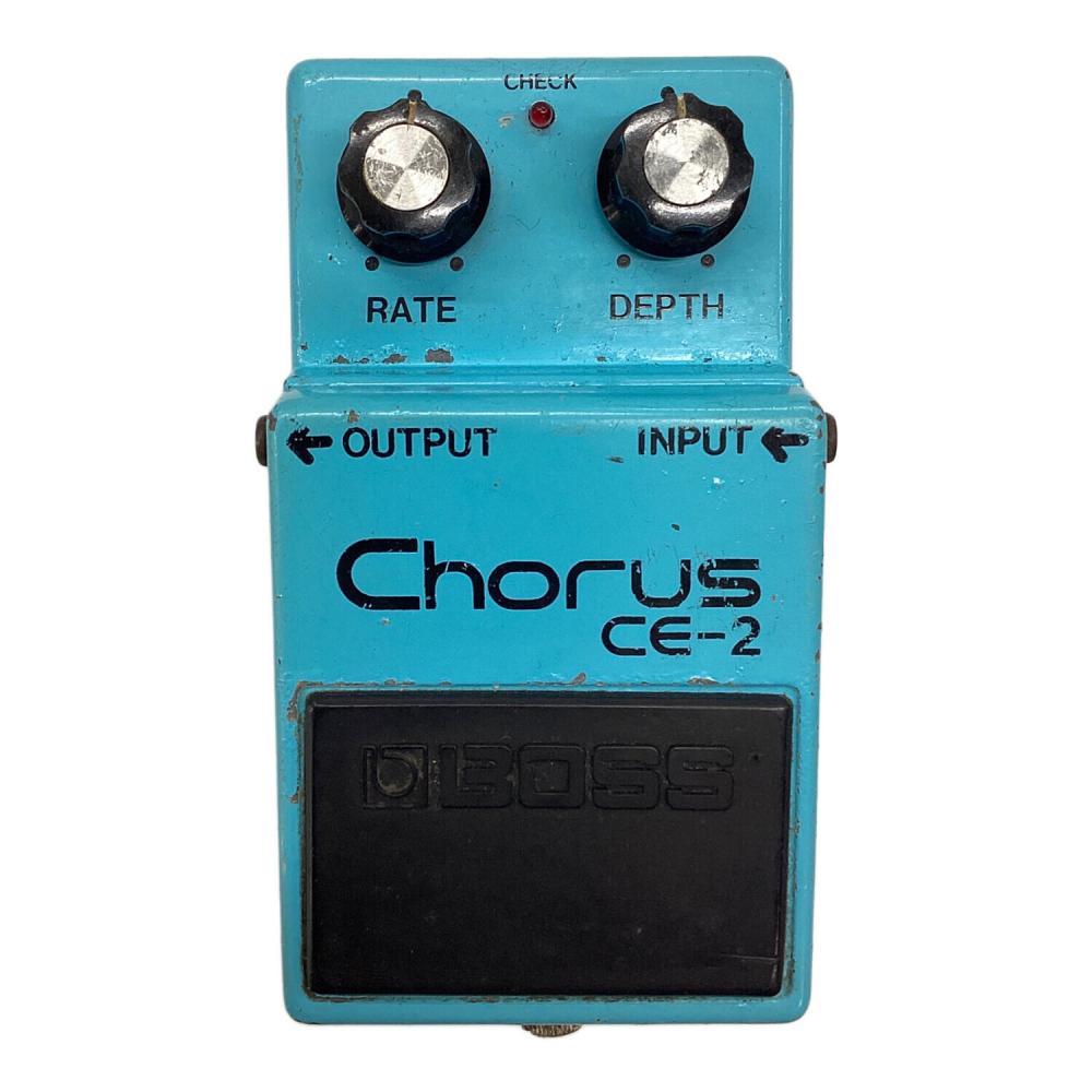 BOSS CE-2 Chorus 日本製 銀ネジ コーラス ビンテージ BOSS (ボス) コーラス CE-2 1979年製 S/N:8900 銀ネジ Chorus