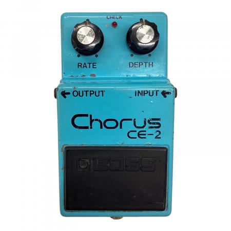 BOSS CE-2 Chorus コーラス 日本製 BOSS (ボス) コーラス CE-2 1979年製 S/N:8900 銀ネジ Chorus