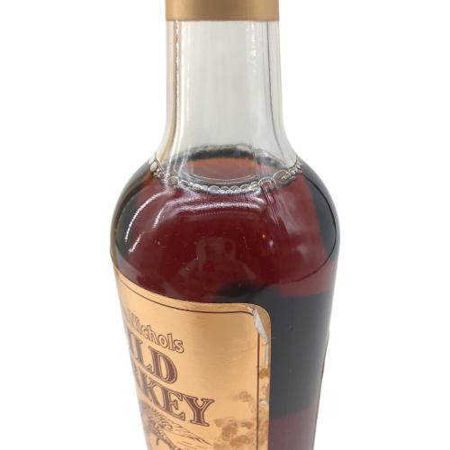 ワイルドターキー (WILD TURKEY) バーボン ＊目減り/箱・ラベルイタミ有 750ml