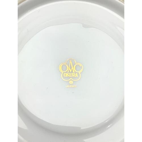 大倉陶園 (オオクラトウエン) カップ&ソーサー ＊金縁塗装剥げ