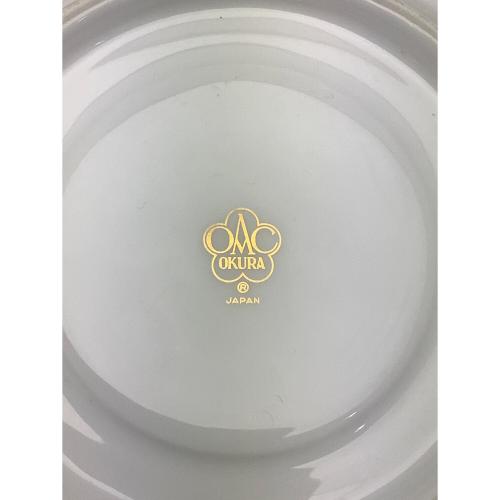大倉陶園 (オオクラトウエン) カップ&ソーサー ＊金縁塗装剥げ