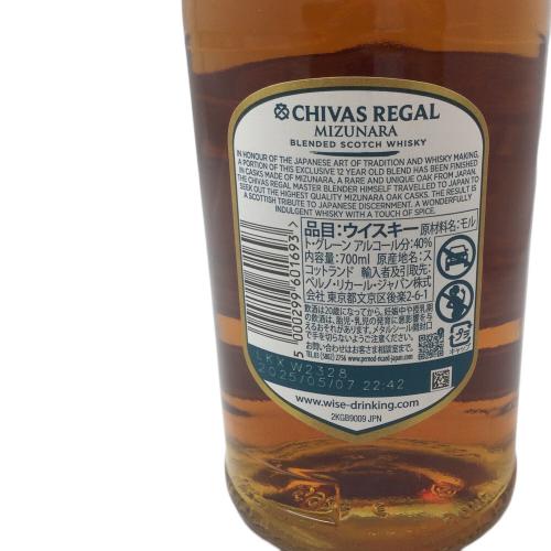 シーバスリーガル (CHIVAS REGAL) ミズナラスペシャル スコッチウイスキー 12年 700ml