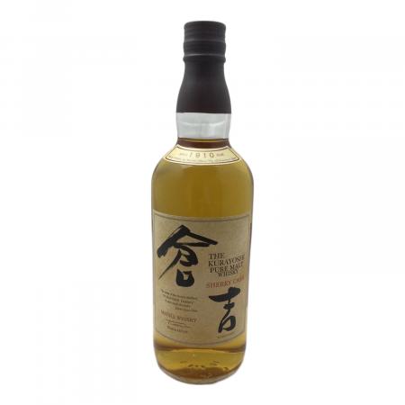 松井酒造 (マツイシュゾウ) ピュアモルトウイスキー 倉吉 シェリー
