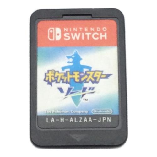 任天堂 (ニンテンドウ) ポケットモンスター ソード Nintendo Switch用ソフト CERO A (全年齢対象)