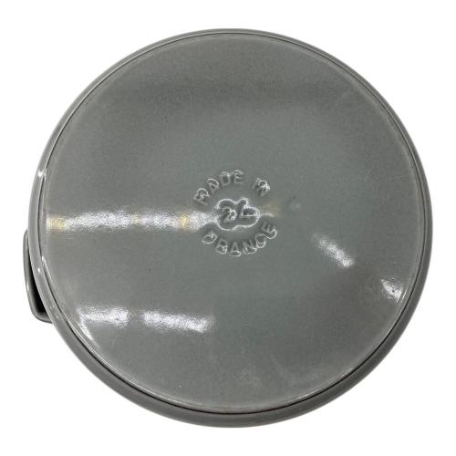 Staub (ストウブ) ピコ・ココット・ラウンド 24cm グレー