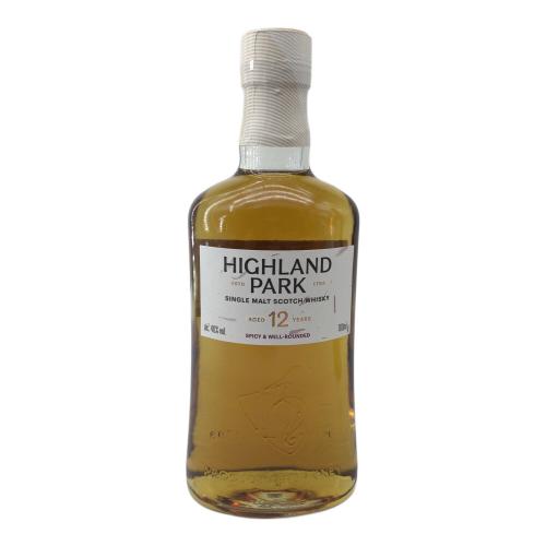 ハイランドパーク スコッチウイスキー 12年 700ml