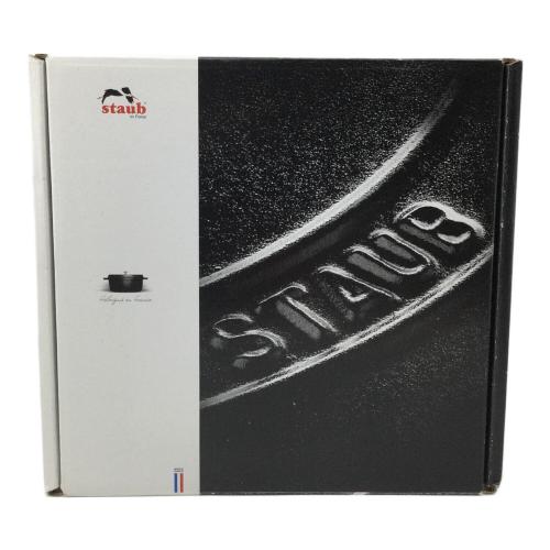 Staub (ストウブ) 両手鍋 40509-825 22cm 2.6L ピコ・ココット ラウンドチェリー