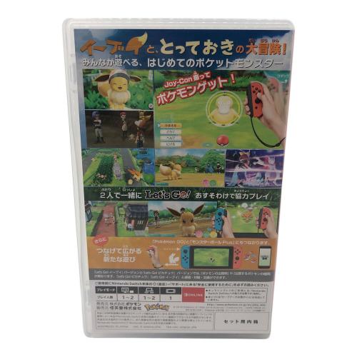 Nintendo (ニンテンドー) ポケットモンスターLet'sGo!イーブイ Nintendo Switch用ソフト CERO A (全年齢対象)