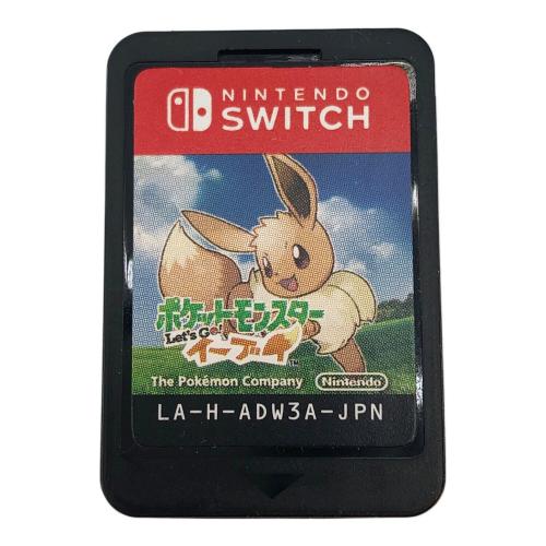 Nintendo (ニンテンドー) ポケットモンスターLet'sGo!イーブイ Nintendo Switch用ソフト CERO A (全年齢対象)